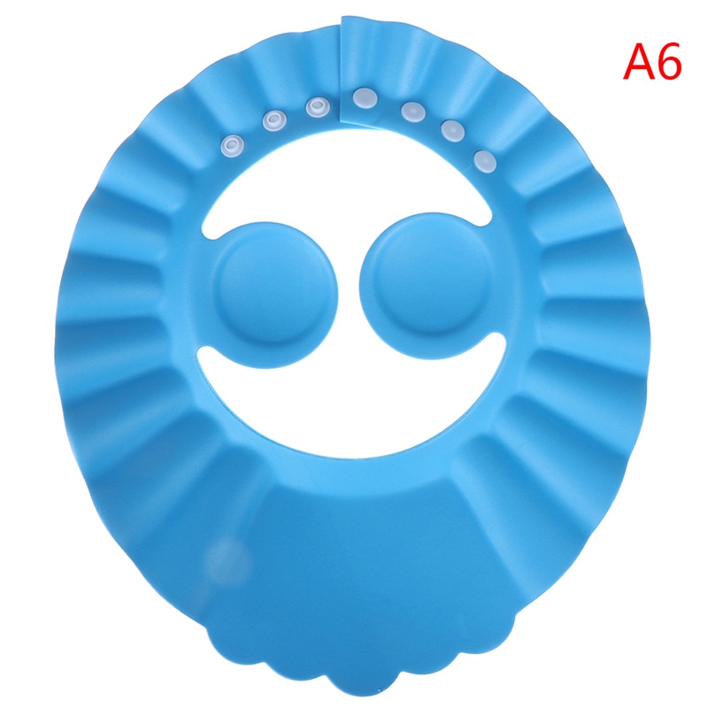 Shampoo Cap Durable Baby Bath Visor Hat Adjustable Baby Shower Protect Eye Water-proof Hair Wash Shield For Infant